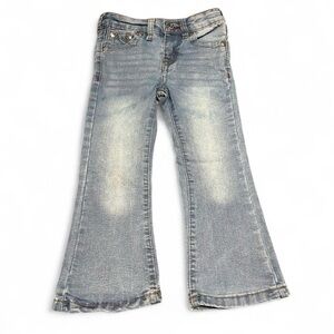 True Religion women flare beby jeans S4
